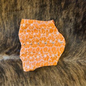 Orange Women's Corsette Top